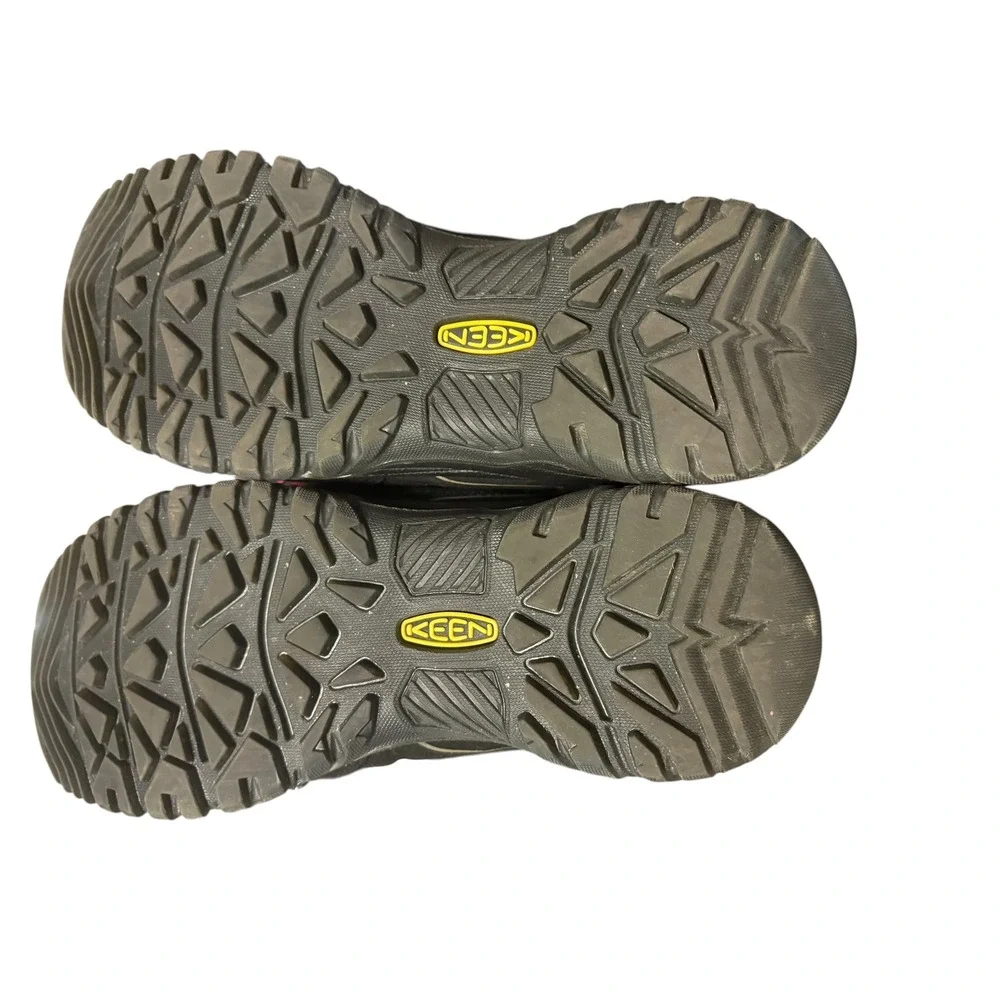 Keen Targhee III Waterproof Hiking Shoes Brown Black Mens 9 1028997 Low Trail